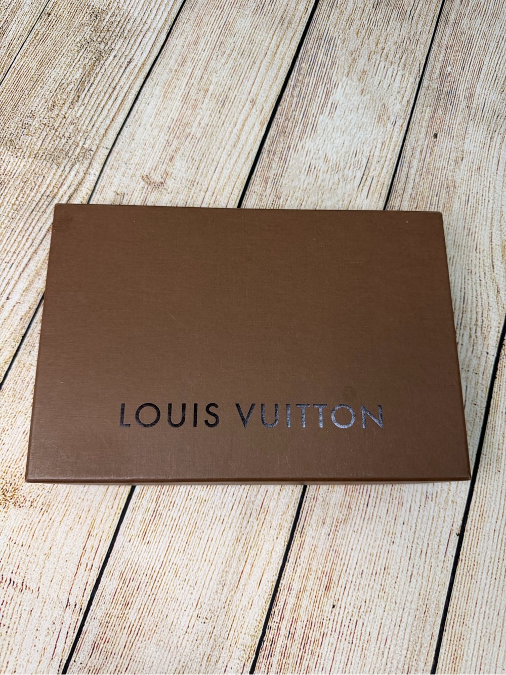 Authentic Louis Vuitton Brown Gift Box (Mid Size) For Storage Gently Used